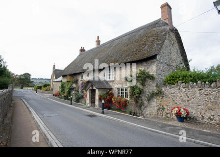 Harbour Inn, rue de l'Église, Axmouth, Devon. Banque D'Images