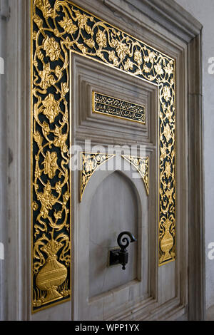 L'intérieur de l'incroyable et magnifique palais de Topkapi à Istanbul, Turquie Banque D'Images