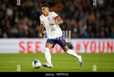 Ben l'Angleterre Godfrey en action durant la saison 2019 du Championnat des moins de 21 ans match à la KCOM Stadium, Kingston-upon-Hull. Banque D'Images