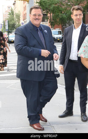 New York, NY, USA. 09Th Sep 2019. Billy Gardell à renforcer la promotion de la série CBS's Bob & Abishola on September 09, 2019 à New York. Credit : Rw/media/Alamy Punch Live News Banque D'Images