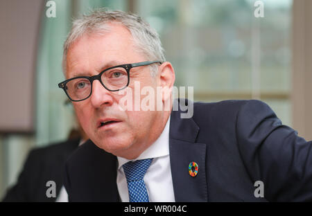 Stuttgart, Allemagne. 09Th Sep 2019. Peter Kurz (SPD), Maire de Mannheim au cours d'une entrevue avec le dpa. Credit : Christoph Schmidt/dpa/Alamy Live News Banque D'Images