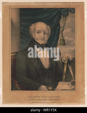 Martin Van Buren : huitième président de l'United States Banque D'Images