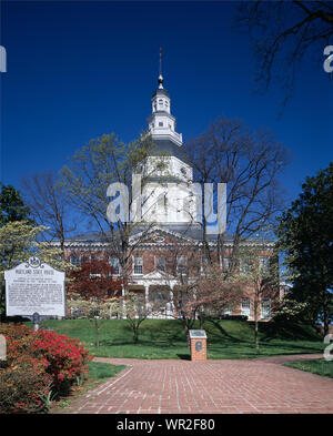 Maryland State House situé à Annapolis (Maryland) Banque D'Images