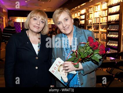 20. 03. 2014 Varsovie, Pologne. Roza Thun la promotion de son livre. Sur la photo : Roza Thun Banque D'Images