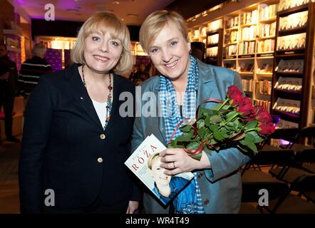 20. 03. 2014 Varsovie, Pologne. Roza Thun la promotion de son livre. Sur la photo : Roza Thun Banque D'Images