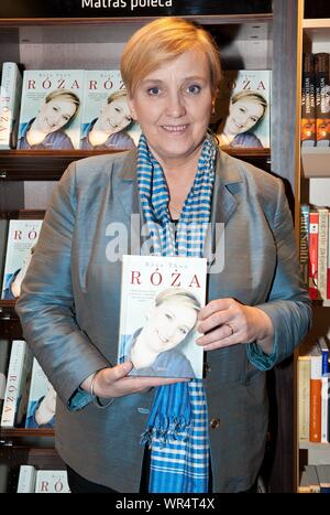 20. 03. 2014 Varsovie, Pologne. Roza Thun la promotion de son livre. Sur la photo : Roza Thun Banque D'Images