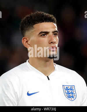 Ben l'Angleterre au cours de l'UEFA 2019 Godfrey en vertu européenne-21 championnat au stade KCOM, Kingston-upon-Hull. Banque D'Images