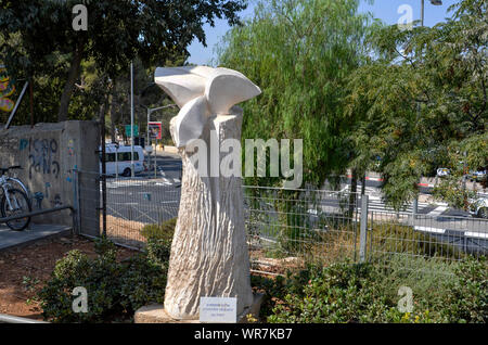 La rue Emek Refaim dans la colonie allemande de voisinage, à l'ouest de Jérusalem, Israël Banque D'Images