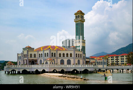 Mosquée flottante, Mesjid Terapung, Penang, Malaisie, 2014 Banque D'Images