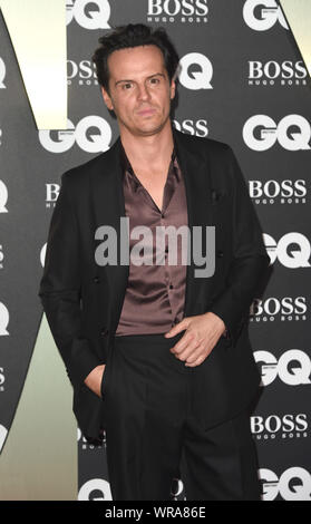 La photo doit être crédité ©Presse Alpha 079965 03/09/2019 Andrew Scott GQ Men of the Year Awards 2019 à Londres Banque D'Images