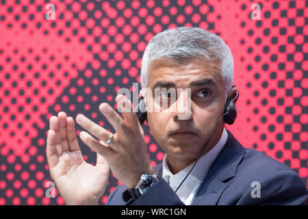 Sadiq Khan, Maire de Londres, à Gdansk, Pologne. 1er septembre 2019 © Wojciech Strozyk / Alamy Stock Photo Banque D'Images