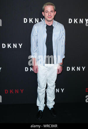 New York City, United States. 09Th Sep 2019. BROOKLYN, NEW YORK CITY, NEW YORK, USA - 09 SEPTEMBRE : Charlie le Puth arrive à la 30e célébration Anniversaire DKNY tenue à St Ann's Warehouse le 9 septembre 2019 à Brooklyn, New York City, New York, United States. (Photo par Xavier Collin/Image Crédit : Agence de Presse) L'agence de presse Image/Alamy Live News Banque D'Images