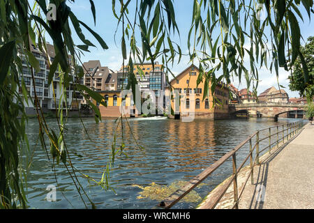 Voir au Petit France quart à Strasbourg. Banque D'Images