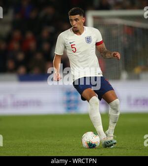 BEN GODFREY, Angleterre U21, 2019 Banque D'Images