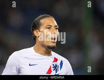 Hamburg, Deutschland. 06Th Jan, 2016. Virgil VAN DIJK (NED) Laenderspiel Football, championnat d'Allemagne, de qualification (GER) - Pays-Bas (NED) 2 : 4, le 09/06/2019 à Hambourg/Allemagne. ¬ | Conditions de crédit dans le monde entier : dpa/Alamy Live News Banque D'Images