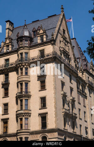 Les Dakotas Co-op Apartment House, Central Park West, NEW YORK Banque D'Images