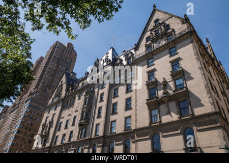 Les Dakotas Co-op Apartment House, Central Park West, NEW YORK Banque D'Images