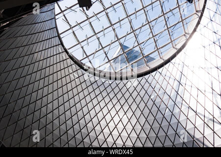 La station de métro Fulton Center dans le Lower Manhattan, NYC, USA Banque D'Images