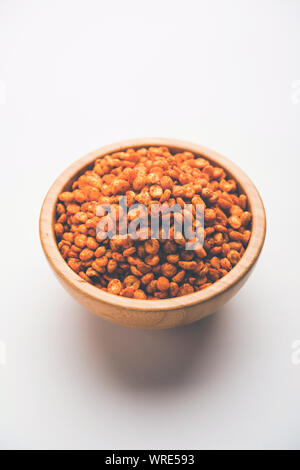 Le Chana Dal Masala, une recette populaire de Chakna, est servi dans un bol. Sélection Banque D'Images