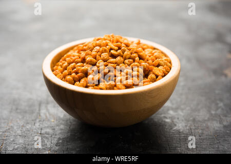 Le Chana Dal Masala, une recette populaire de Chakna, est servi dans un bol. Sélection Banque D'Images