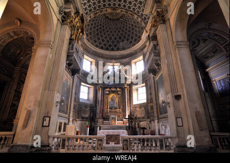 Italie, Rome, église Santa Maria della Consolazione Banque D'Images