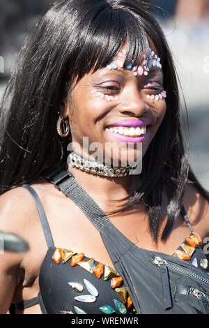 Carnaval Antillais de Londres Hackney Banque D'Images