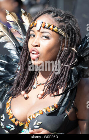 Carnaval Antillais de Londres Hackney Banque D'Images