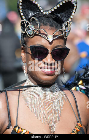 Carnaval Antillais de Londres Hackney Banque D'Images