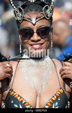 Carnaval Antillais de Londres Hackney Banque D'Images