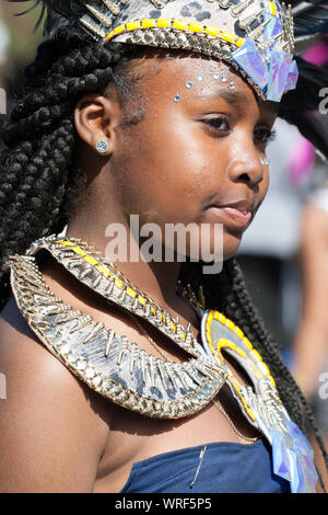 Carnaval Antillais de Londres Hackney Banque D'Images