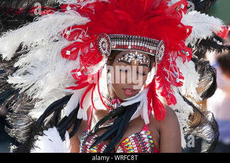 Carnaval Antillais de Londres Hackney Banque D'Images