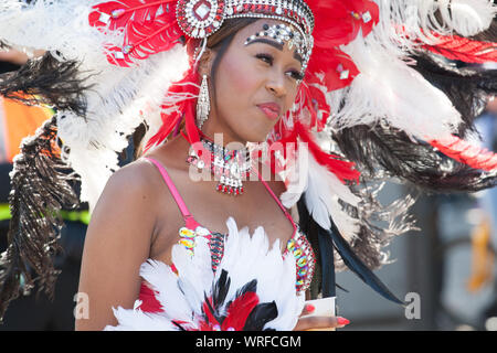 Carnaval Antillais de Londres Hackney Banque D'Images