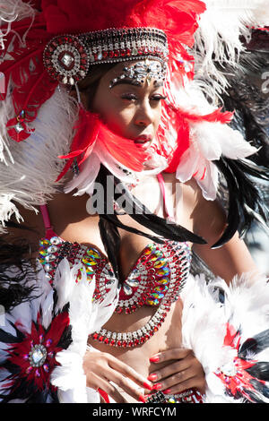 Carnaval Antillais de Londres Hackney Banque D'Images