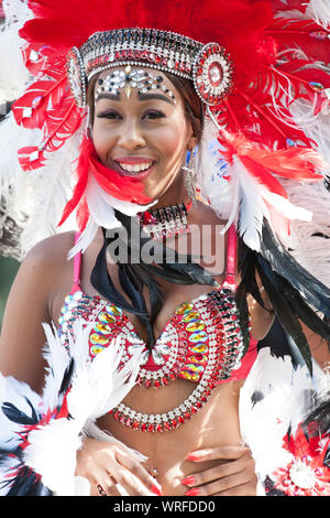 Carnaval Antillais de Londres Hackney Banque D'Images