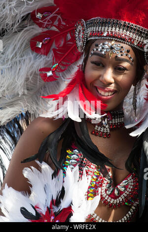 Carnaval Antillais de Londres Hackney Banque D'Images