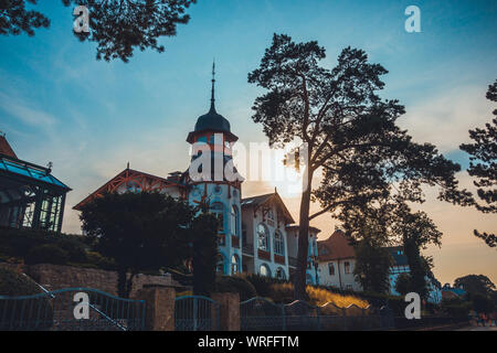 Maison d'habitation à zinnowitz, usedom Banque D'Images