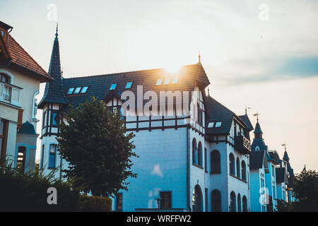 Maison d'habitation à zinnowitz, usedom Banque D'Images