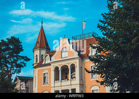 Maison d'habitation à zinnowitz, usedom Banque D'Images