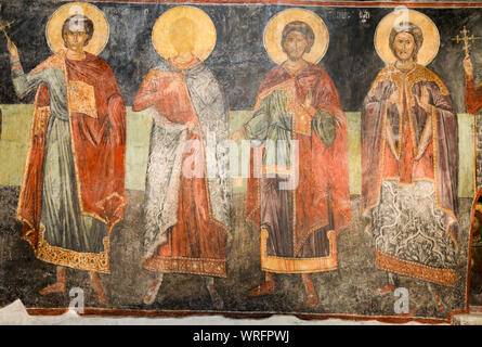 L'église Saint-Etienne (Стефан Свети, Sveti Stefan) est une ancienne église orthodoxe de l'Est, la Bulgarie Nessebar, qui est maintenant un musée. Banque D'Images