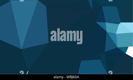 Triangles multicolores avec gris ardoise foncé, bleu très foncé et bleu sarcelle. couleur graphique d'arrière-plan géométrique abstraite. peut être utilisé pour le papier peint, poste Banque D'Images