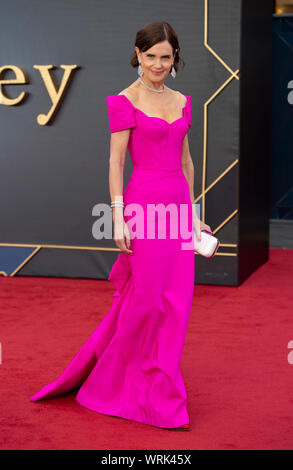 Londres - Angleterre - septembre 9 : Elizabeth McGovern assiste à la première mondiale de 'Harry Potter' dans Leicester Square, Londres, Royaume-Uni le 9 septembre 2019. Ga Banque D'Images