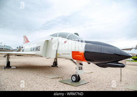 McDonnell Douglas F-4C Phantom II sur l'affichage à l'Hill Aerospace Museum de Roy, de l'Utah Banque D'Images