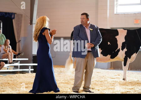 Fond du Lac concours bovins à Fond du Lac Parc des expositions 2019 Banque D'Images