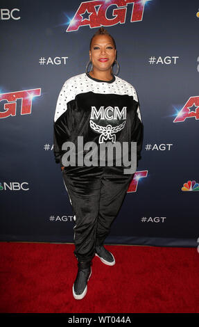 Hollywood, CA. 10 Sep, 2019. Queen Latifah, à 'America's Got Talent' saison 14 Live Show Tapis Rouge à la Kodak Theater à Hollywood, Californie le 10 septembre 2019. Credit : Faye Sadou/media/Alamy Punch Live News Banque D'Images