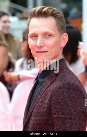 Tom Harper participant à "l'aéronautes' premiere pendant le 44e Festival International du Film de Toronto au Roy Thomson Hall le 8 septembre 2019 à Toronto, Canada. Banque D'Images