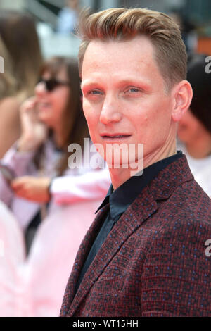 Tom Harper participant à "l'aéronautes' premiere pendant le 44e Festival International du Film de Toronto au Roy Thomson Hall le 8 septembre 2019 à Toronto, Canada. Banque D'Images