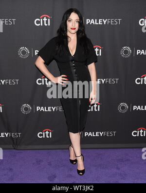 10 septembre 2019, à Beverly Hills, Californie, USA : 10 Septembre, 2019 - Los Angeles, Californie. Kat Dennings de '''Dollface'' assiste à la Paley Center for Media's 13th Annual PaleyFest Fall TV Previews - Hulu. (Crédit Image : © ZUMA/Bennight Billy sur le fil) Banque D'Images