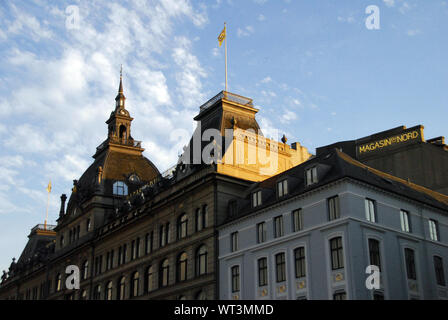 Danemark, copenhague, rues Banque D'Images