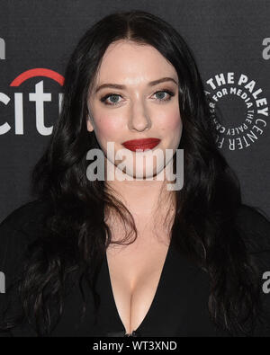 10 septembre 2019, à Beverly Hills, Californie, USA : 10 Septembre, 2019 - Los Angeles, Californie. Kat Dennings de '''Dollface'' assiste à la Paley Center for Media's 13th Annual PaleyFest Fall TV Previews - Hulu. (Crédit Image : © ZUMA/Bennight Billy sur le fil) Banque D'Images