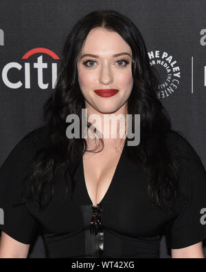 10 septembre 2019, à Beverly Hills, Californie, USA : 10 Septembre, 2019 - Los Angeles, Californie. Kat Dennings de '''Dollface'' assiste à la Paley Center for Media's 13th Annual PaleyFest Fall TV Previews - Hulu. (Crédit Image : © ZUMA/Bennight Billy sur le fil) Banque D'Images